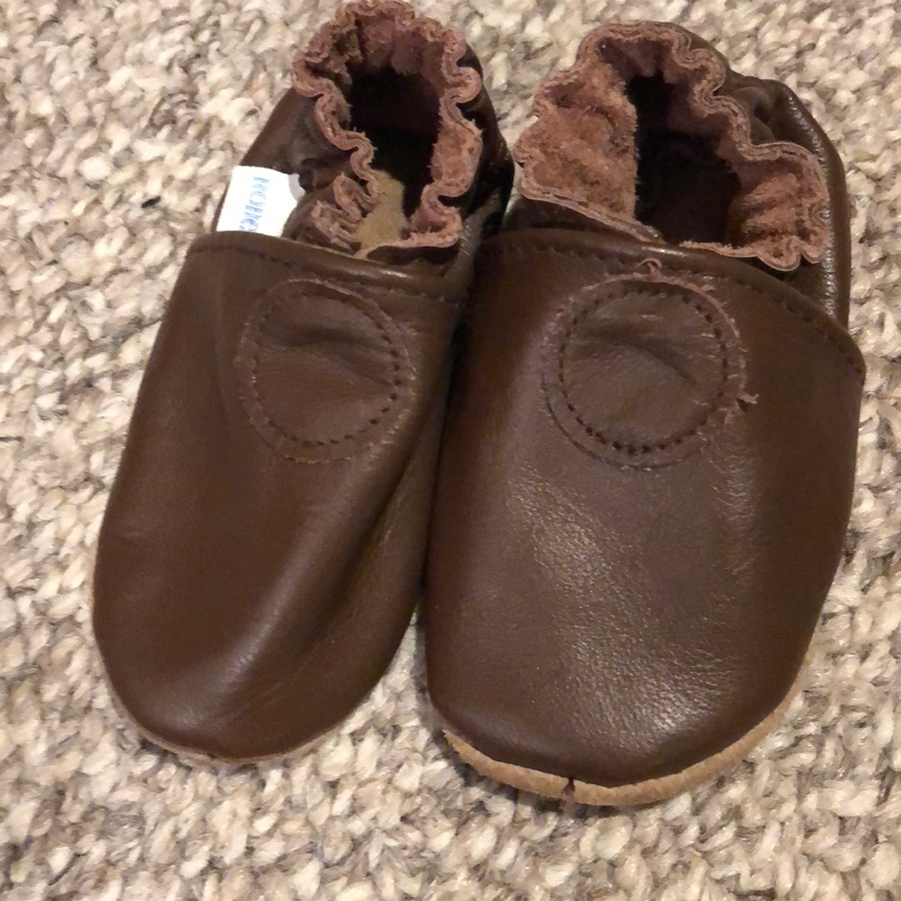 Robeez - 2 pair! Infant Shoes, penny loafers - Picture 1 of 2